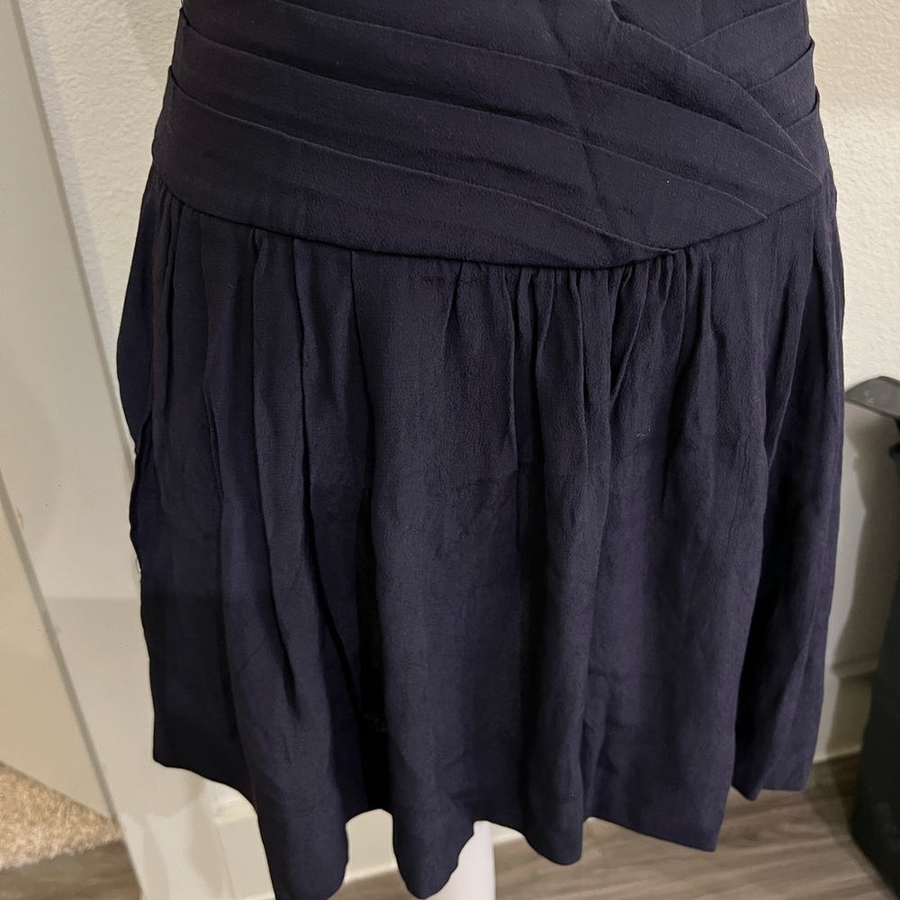 Comptoir Des Cotonniers Blue Knee-Length Skater Skirt - Picture 5 of 8